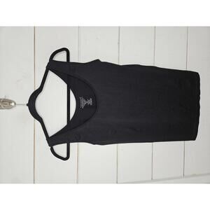 Feathers Maternity one size black tank top